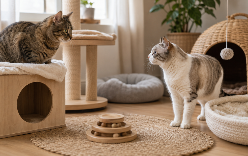Katzen zusammenführen: So gelingt die Eingewöhnung mit einer zweiten Katze