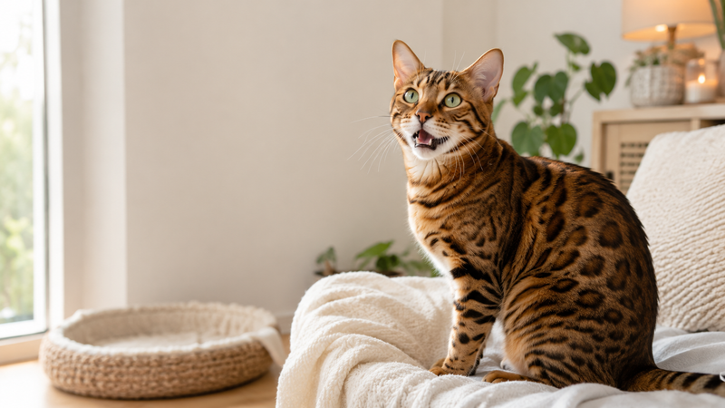Warum miaut meine Katze so viel? Ursachen, Bedeutung und was du tun kannst