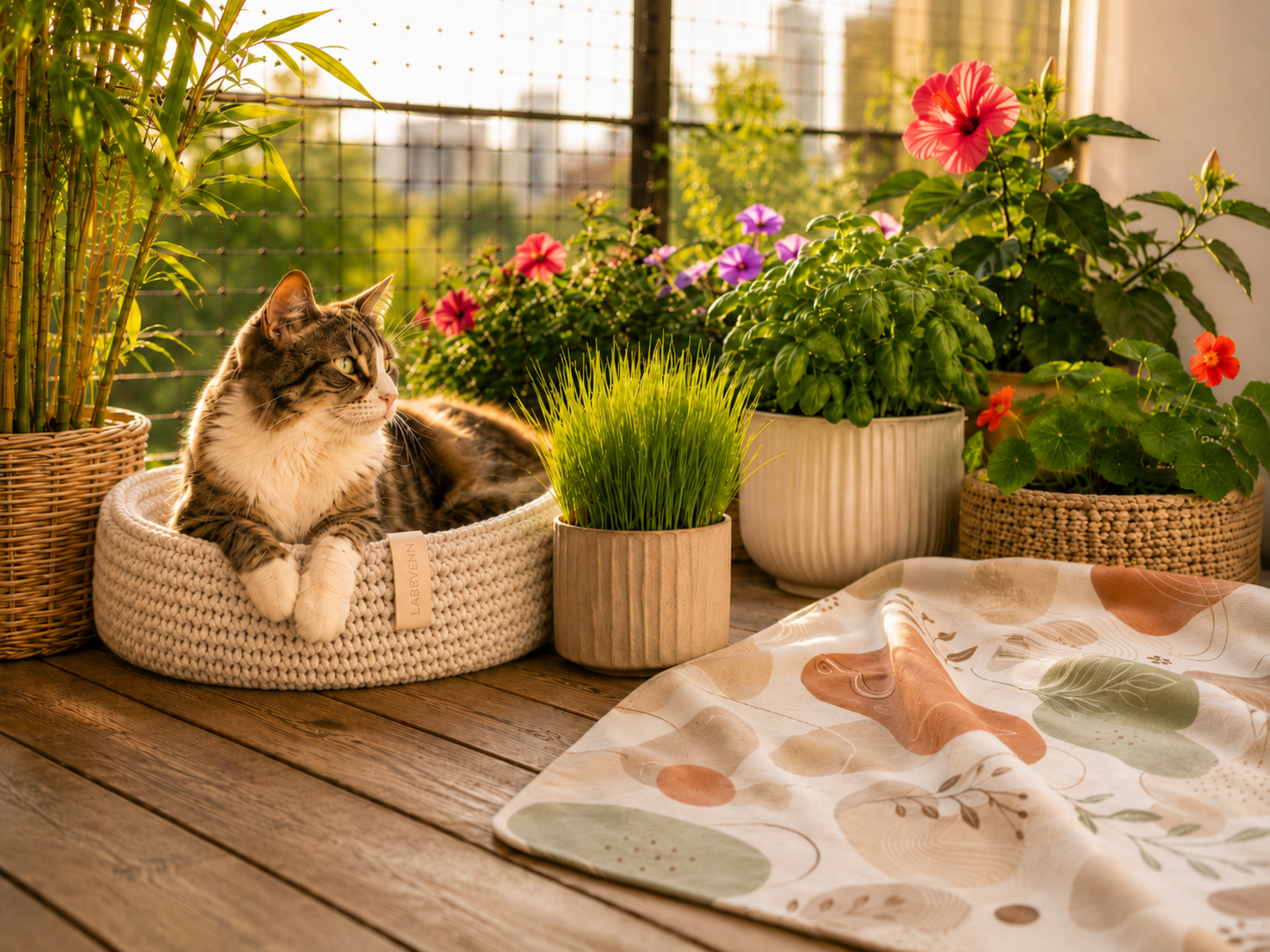 Balkonpflanzen für Katzen: Welche sind unbedenklich und welche gefährlich?