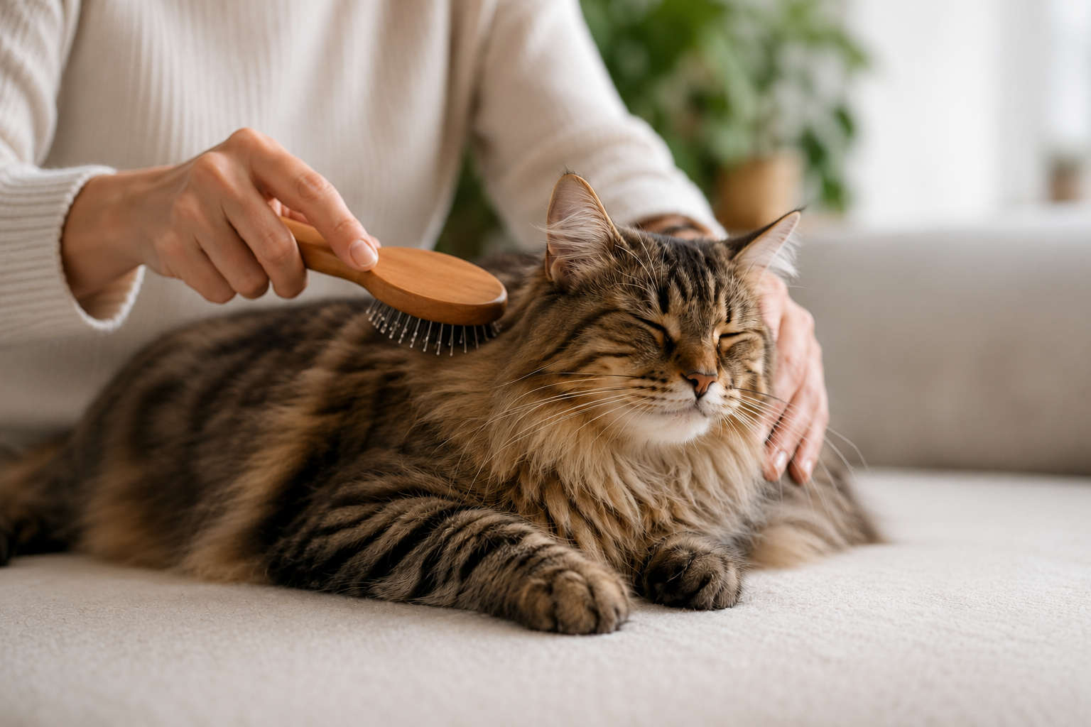 Katzen bürsten: Wie oft ist Fellpflege wirklich sinnvoll?