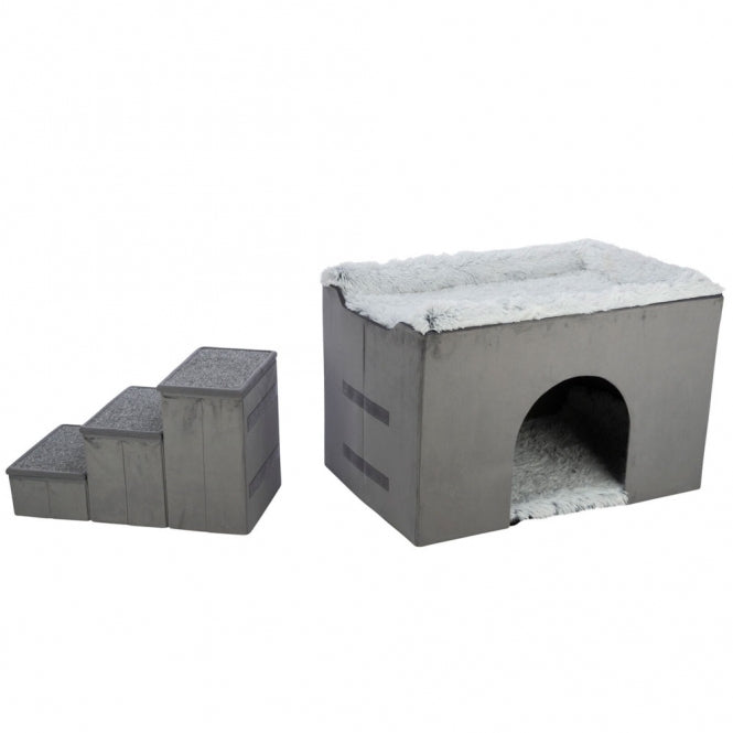 Harvey Katzenhöhle mit Treppe – Trixie