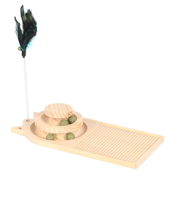 Cat Toy Spin & Scratch – Duvoplus