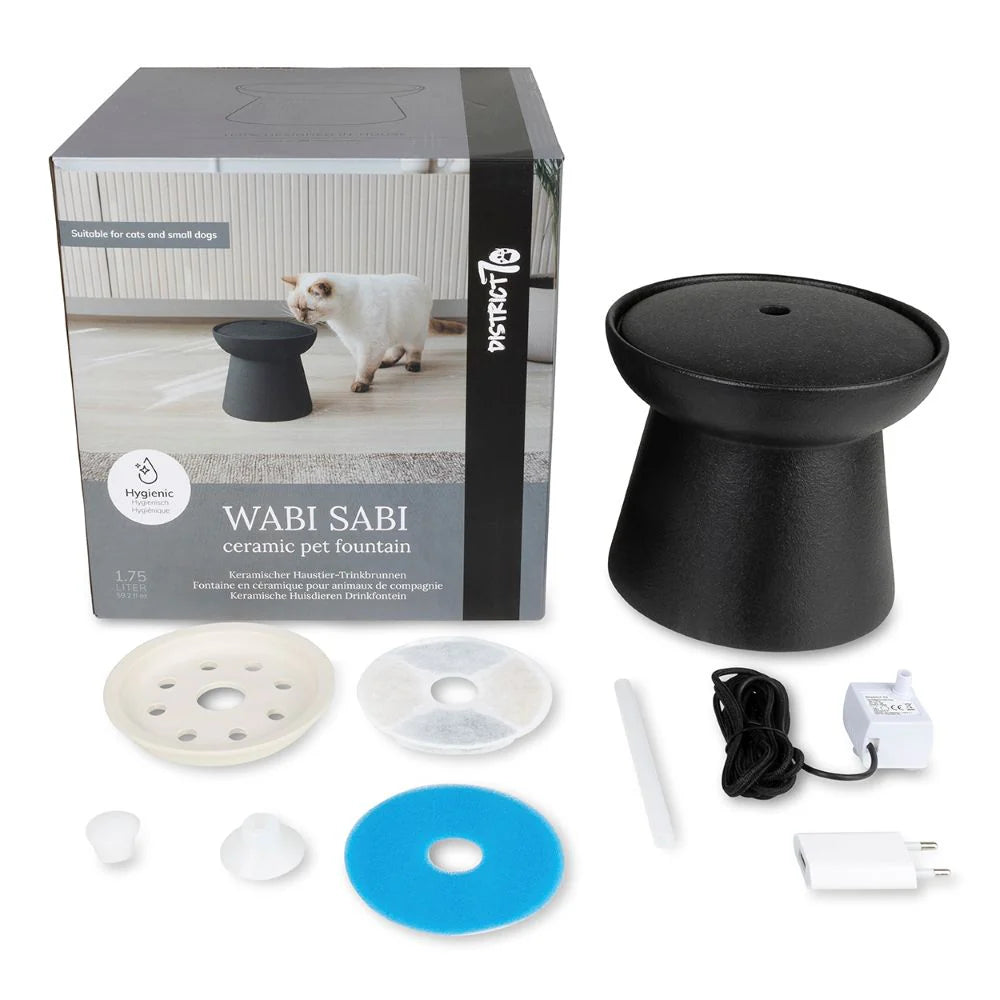 WABI SABI Keramik-Trinkbrunnen – District 70
