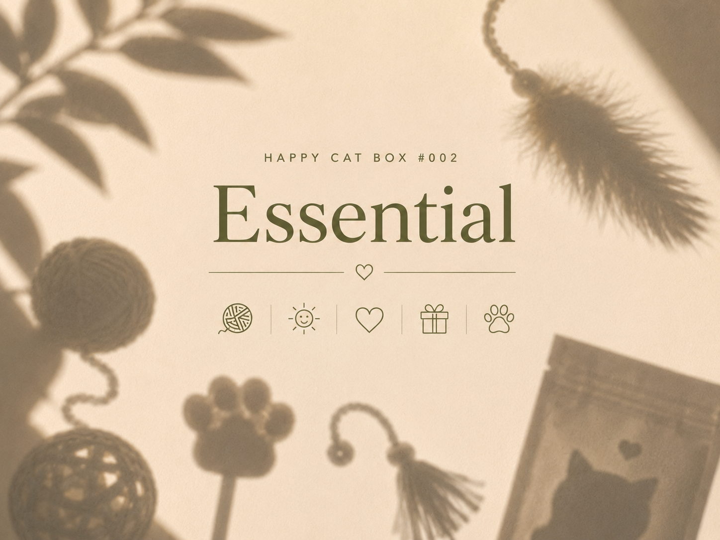 Essential | Happy Cat Box #002 | Lona Pets