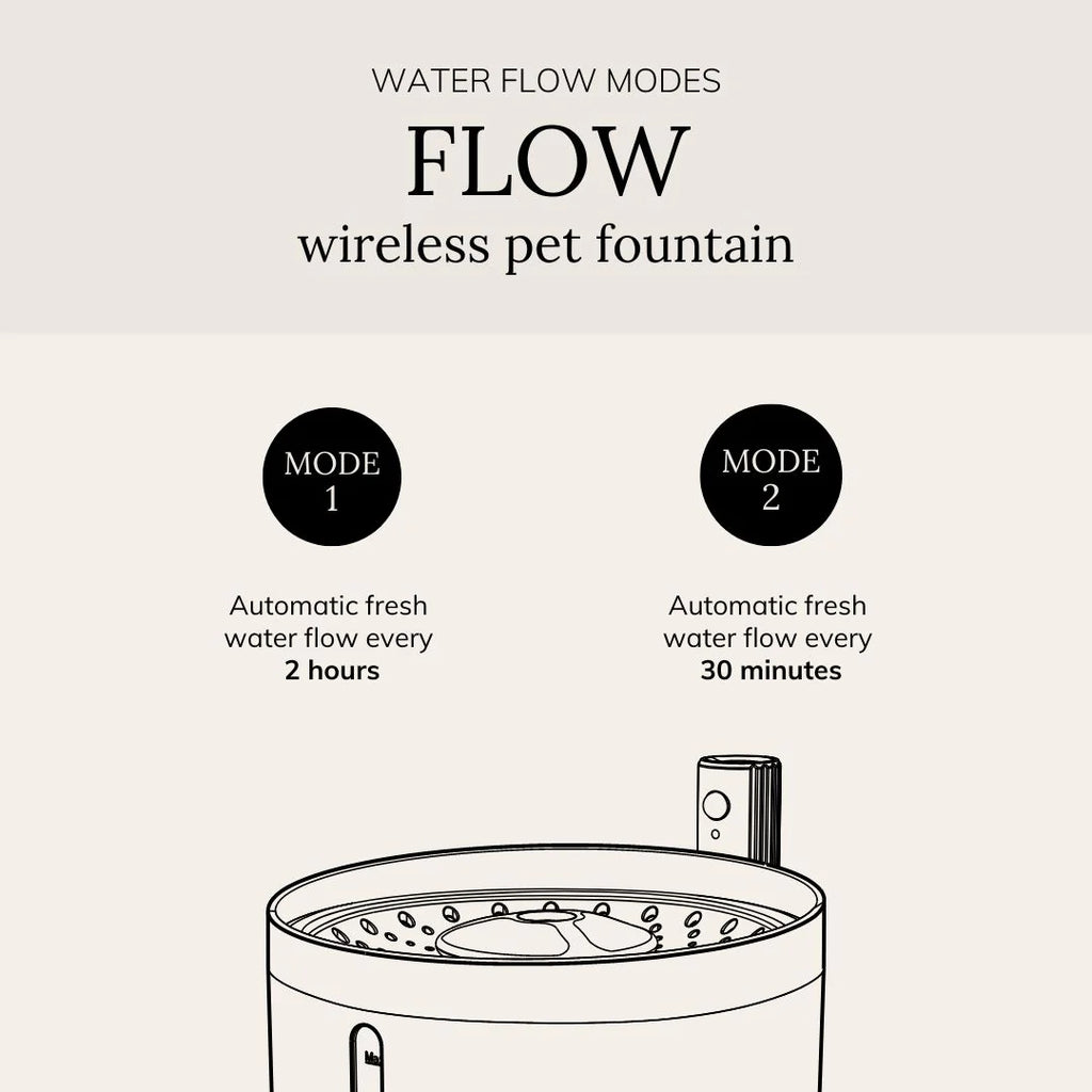 FLOW 2,2 L kabelloser Trinkbrunnen – District 70