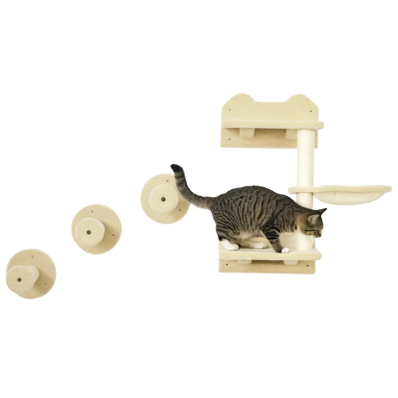 Kletterstufen-Set 4-teilig – PawHut