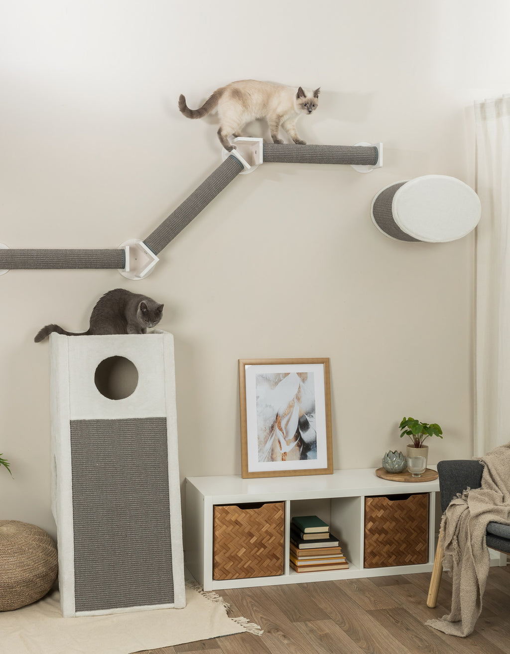 Kletterlandschaft Wand-Set 2 – Trixie