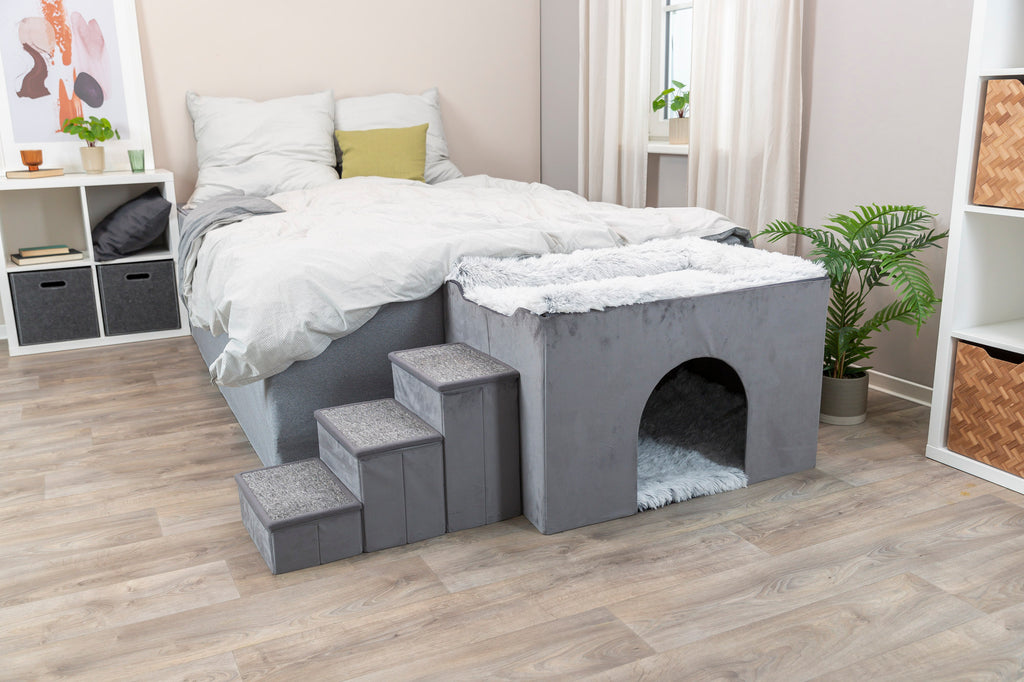 Harvey Katzenhöhle mit Treppe – Trixie