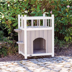 Cat's Home Katzenhaus mit Balkon – Trixie