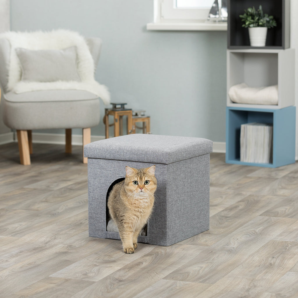Katzen-Sitzhocker Alois faltbar – Trixie