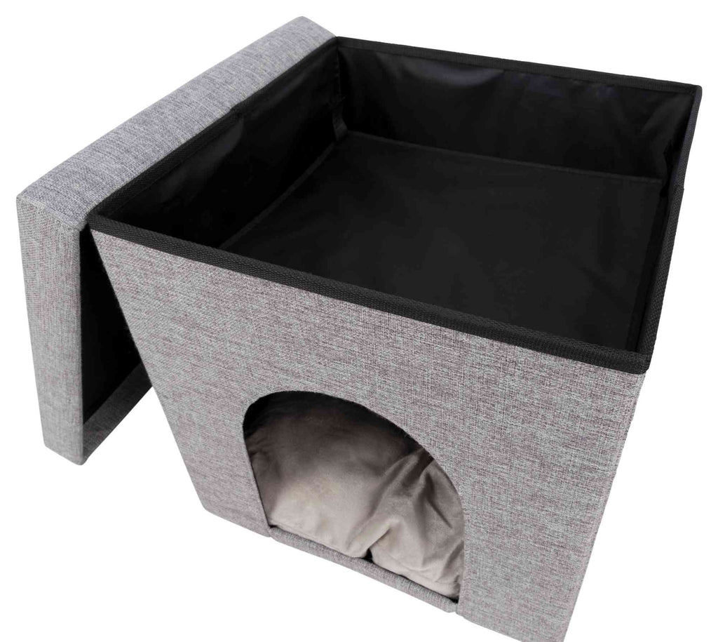 Katzen-Sitzhocker Alois faltbar – Trixie