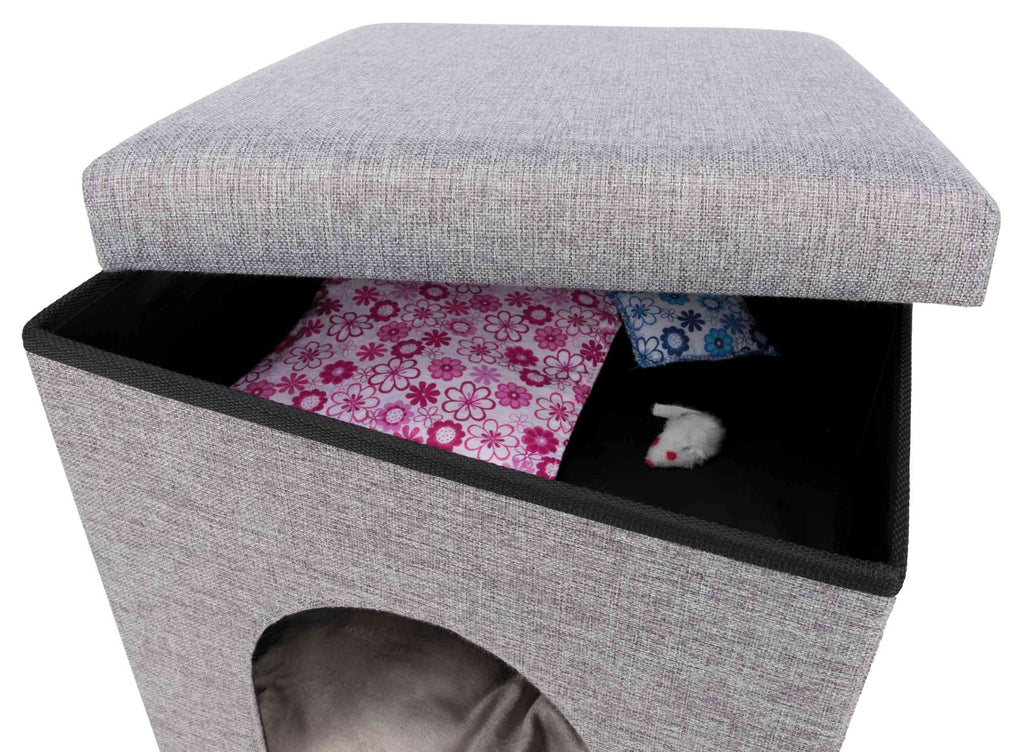 Katzen-Sitzhocker Alois faltbar – Trixie
