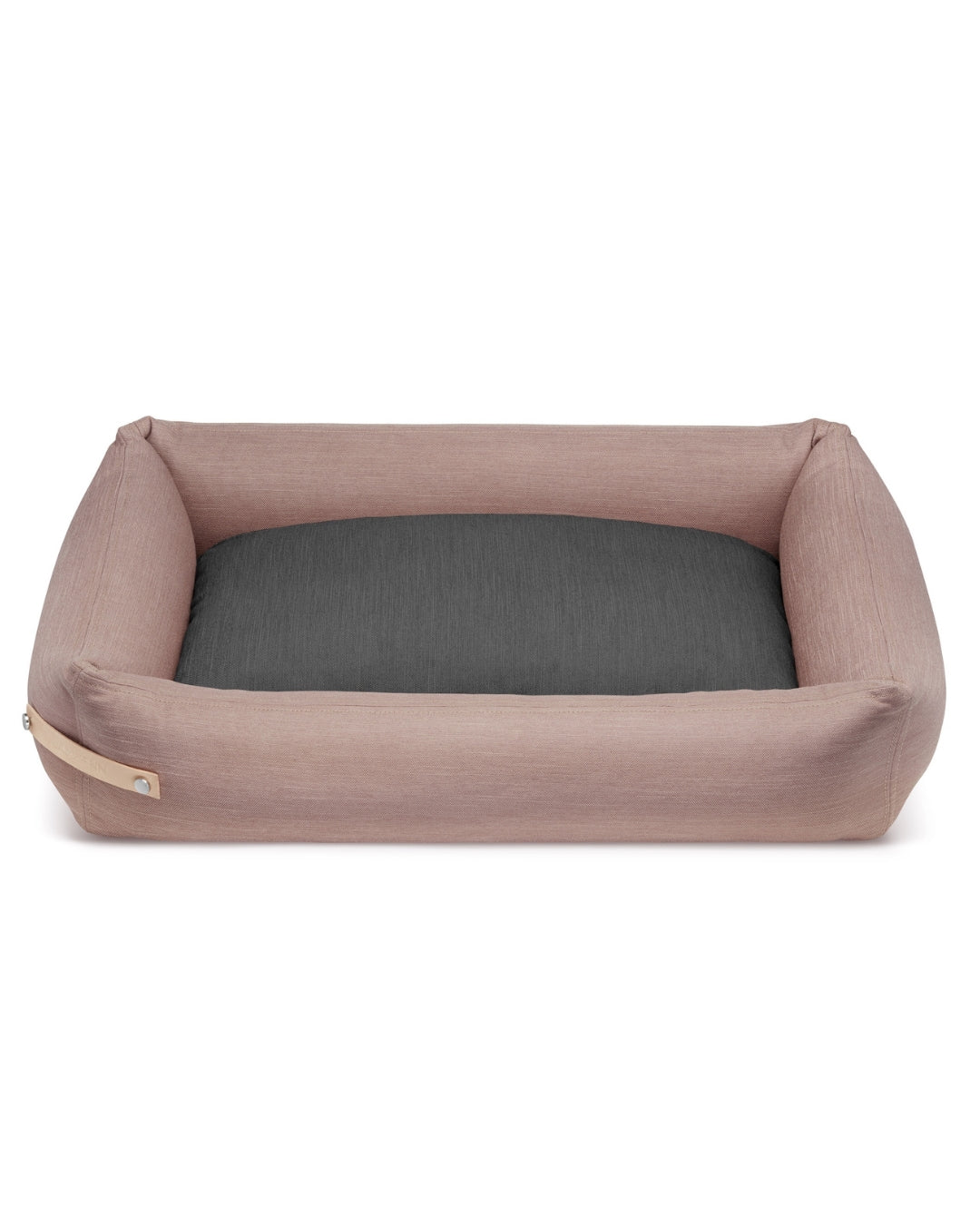 Stokke Katzenbett von LABBVENN in Rosa/Grau – waschbares Katzenbett mit Schaummatratze, Größen S, M, L