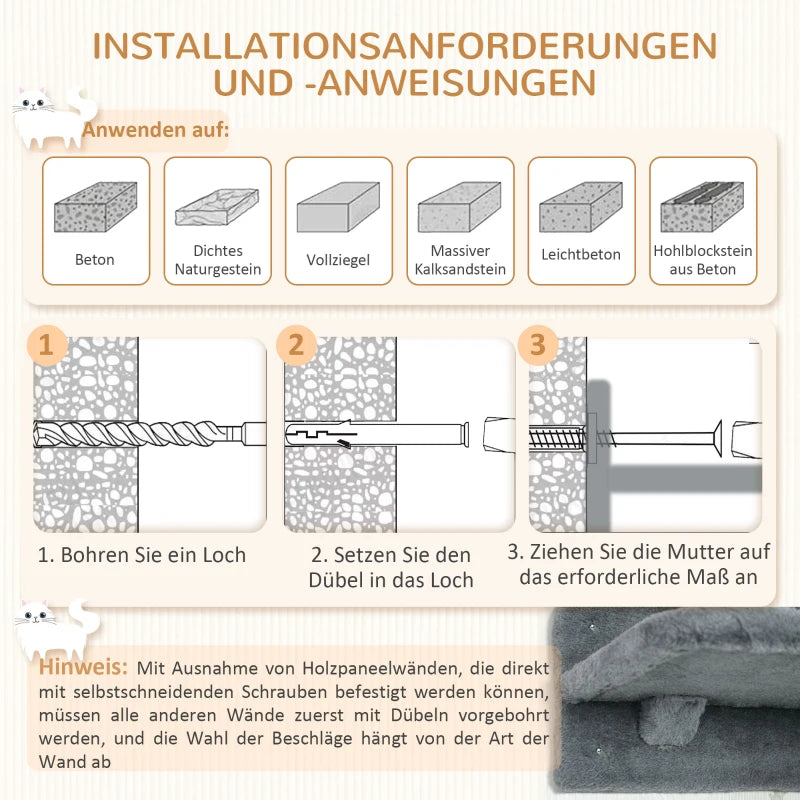 Kletterstufen-Set 4-teilig – PawHut