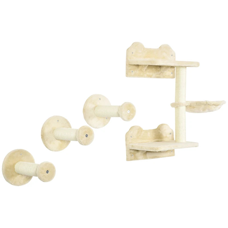 Kletterstufen-Set 4-teilig – PawHut