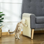 PawHut 2er Kratzmatte für Sofa & Wand – Beige/Grau