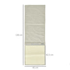 PawHut 2er Kratzmatte für Sofa & Wand – Beige/Grau