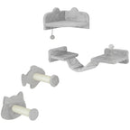 Katzentreppen-Set 4-teilig – PawHut