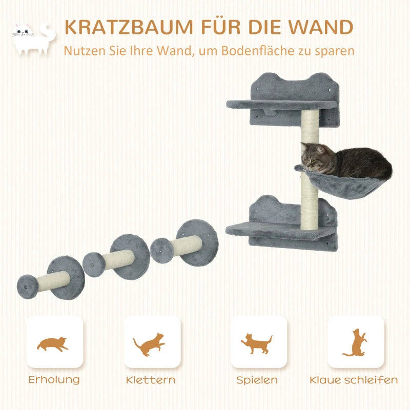 Kletterstufen-Set 4-teilig – PawHut