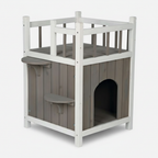Cat's Home – Exklusives Katzenhaus mit Balkon