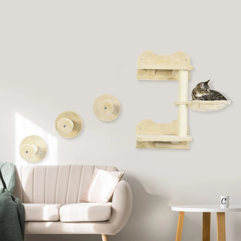 Kletterstufen-Set 4-teilig – PawHut
