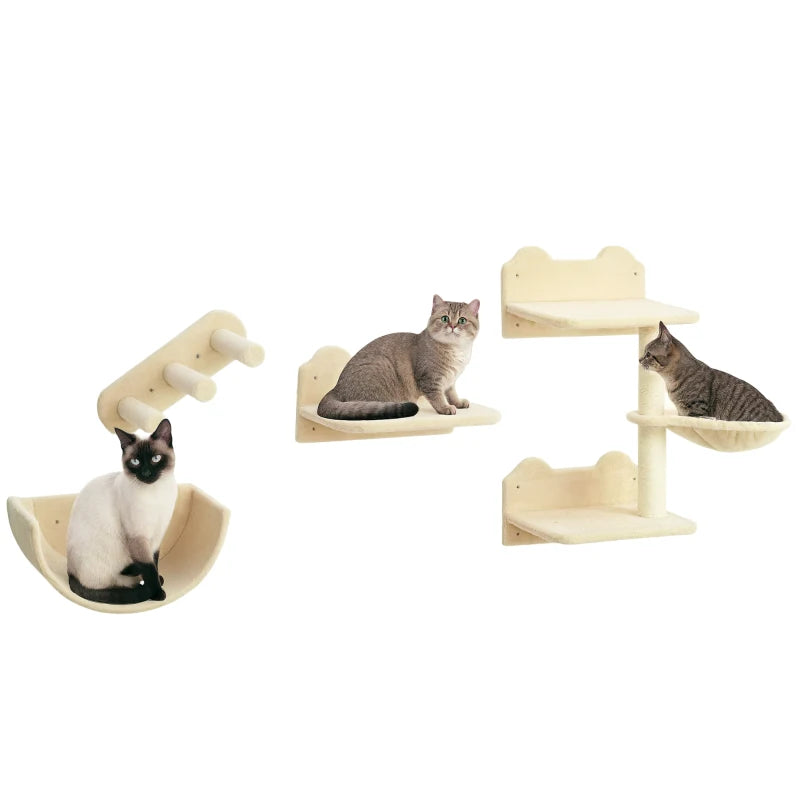 Kletterwand-Set 4-teilig – PawHut