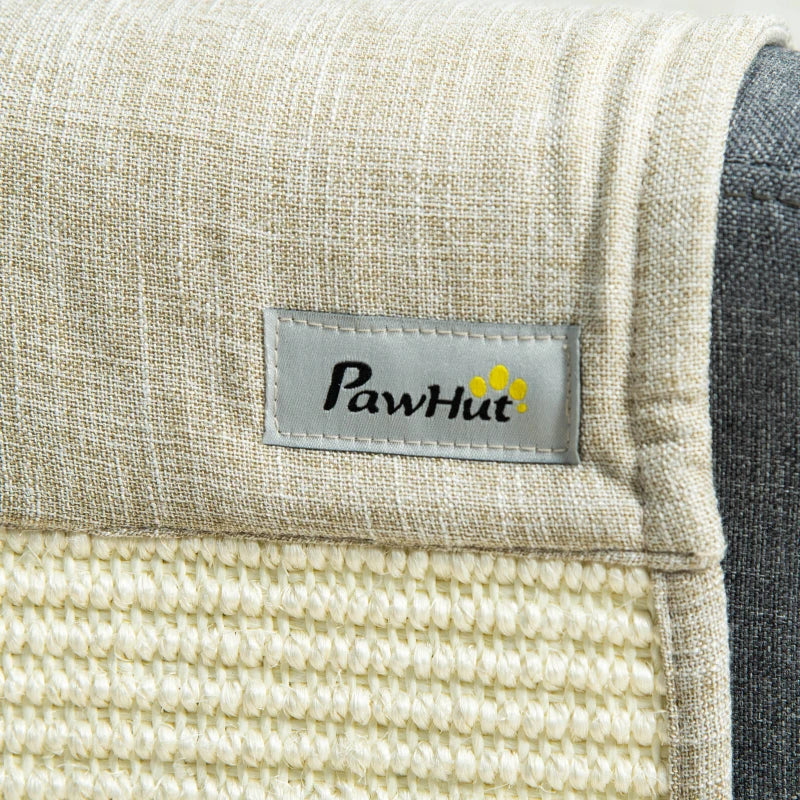 PawHut 2er Kratzmatte für Sofa & Wand – Beige/Grau