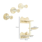 Kletterstufen-Set 4-teilig – PawHut