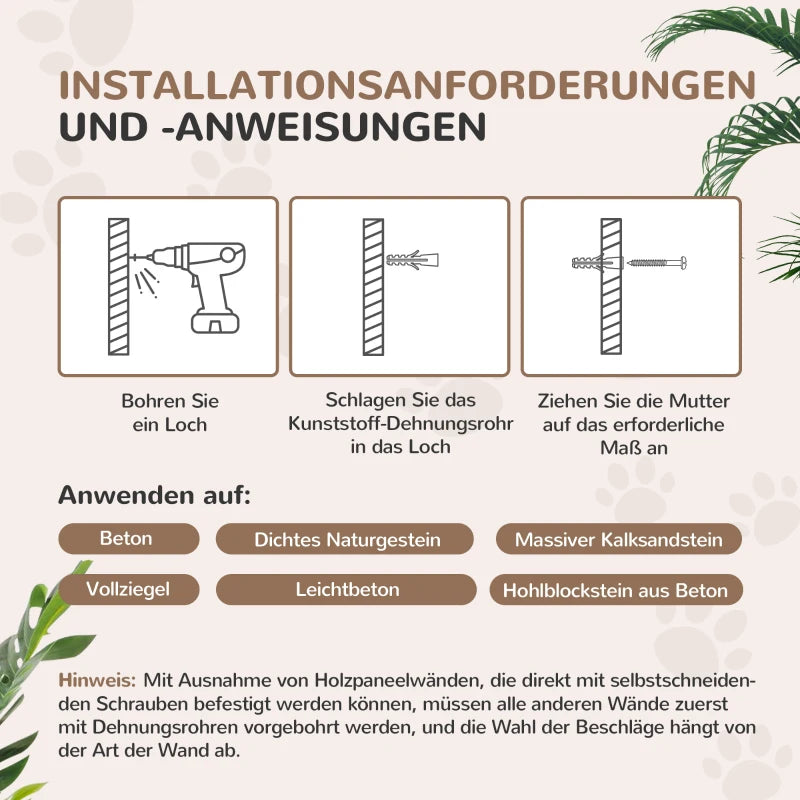 Katzentreppen-Set 4-teilig – PawHut