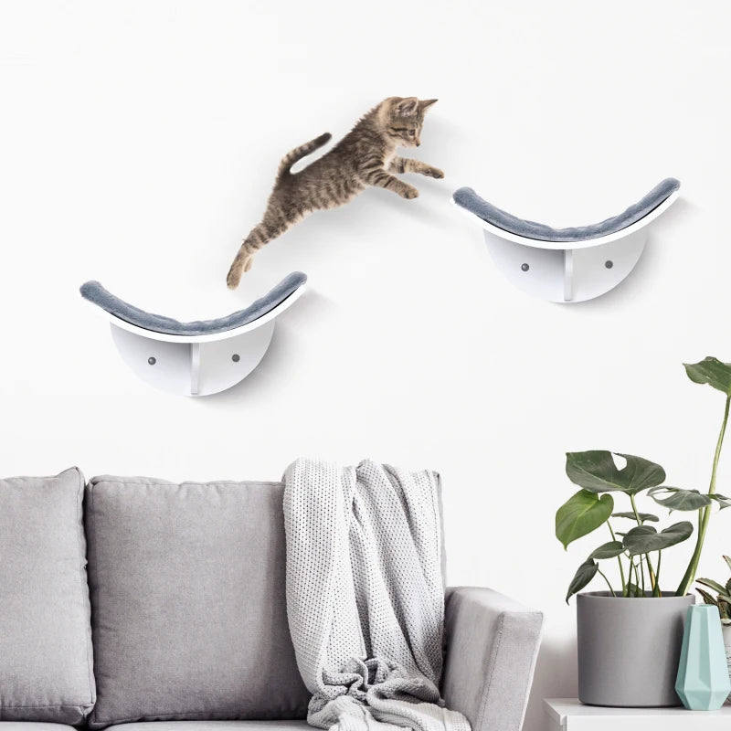 Katzenregal Wandmontage – PawHut