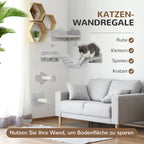 Katzentreppen-Set 4-teilig – PawHut