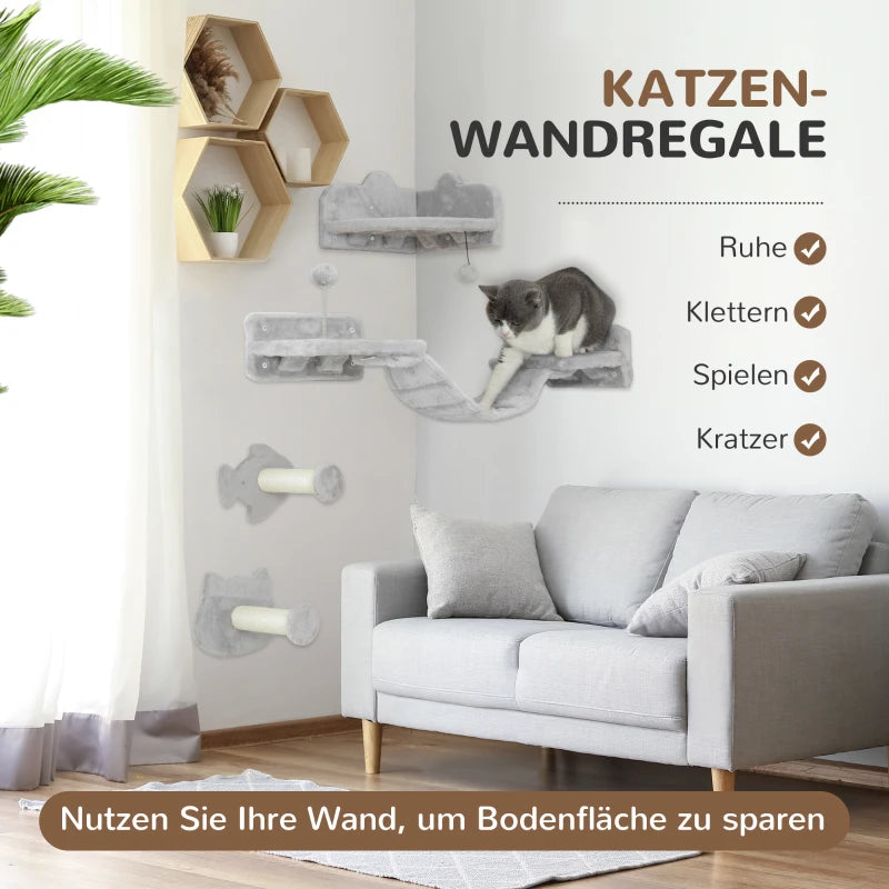 Katzentreppen-Set 4-teilig – PawHut