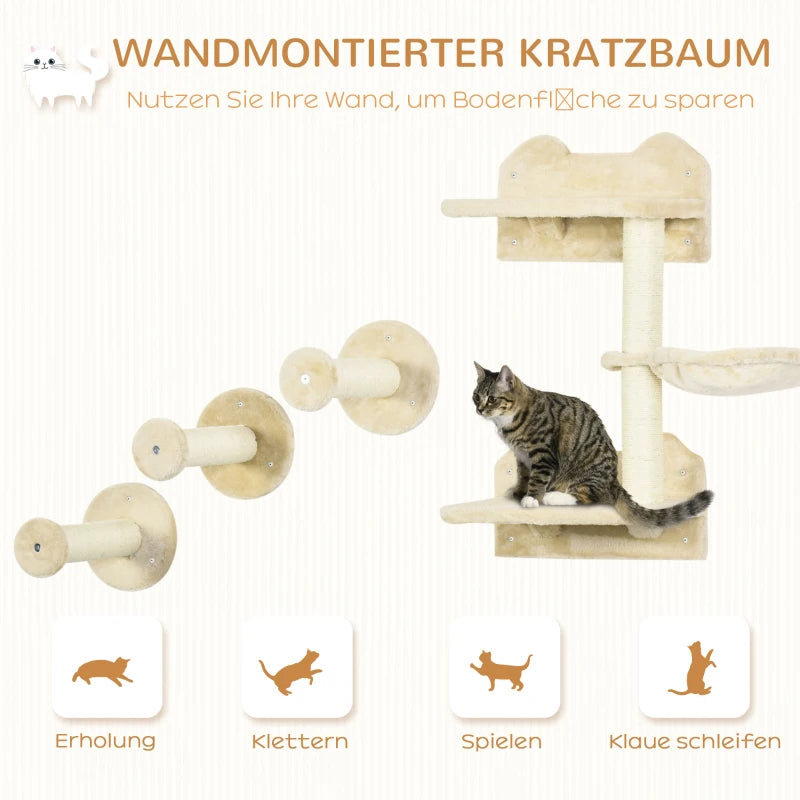Kletterstufen-Set 4-teilig – PawHut