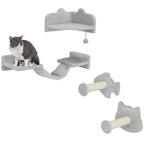 Katzentreppen-Set 4-teilig – PawHut